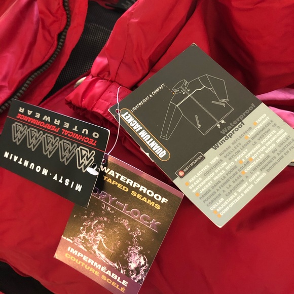 NWT Misty Mountain Men’s Quantum Rain Jacket - XL - Picture 10 of 13